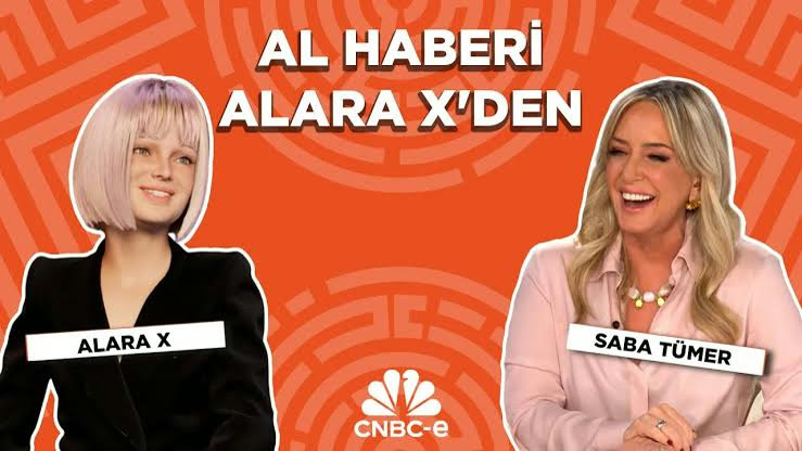 Alara X on CNBC-e with Saba Tümer