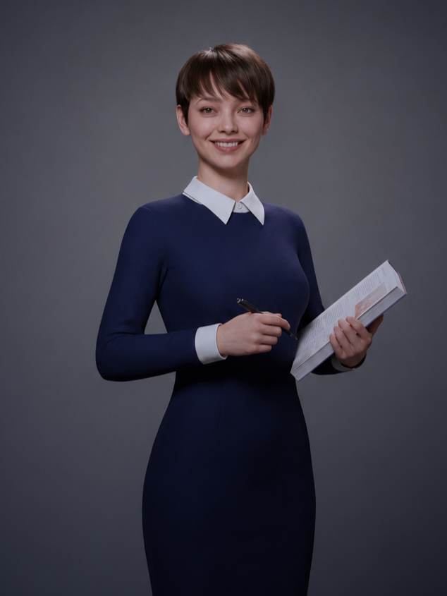 Derya X — IAMX teacher character